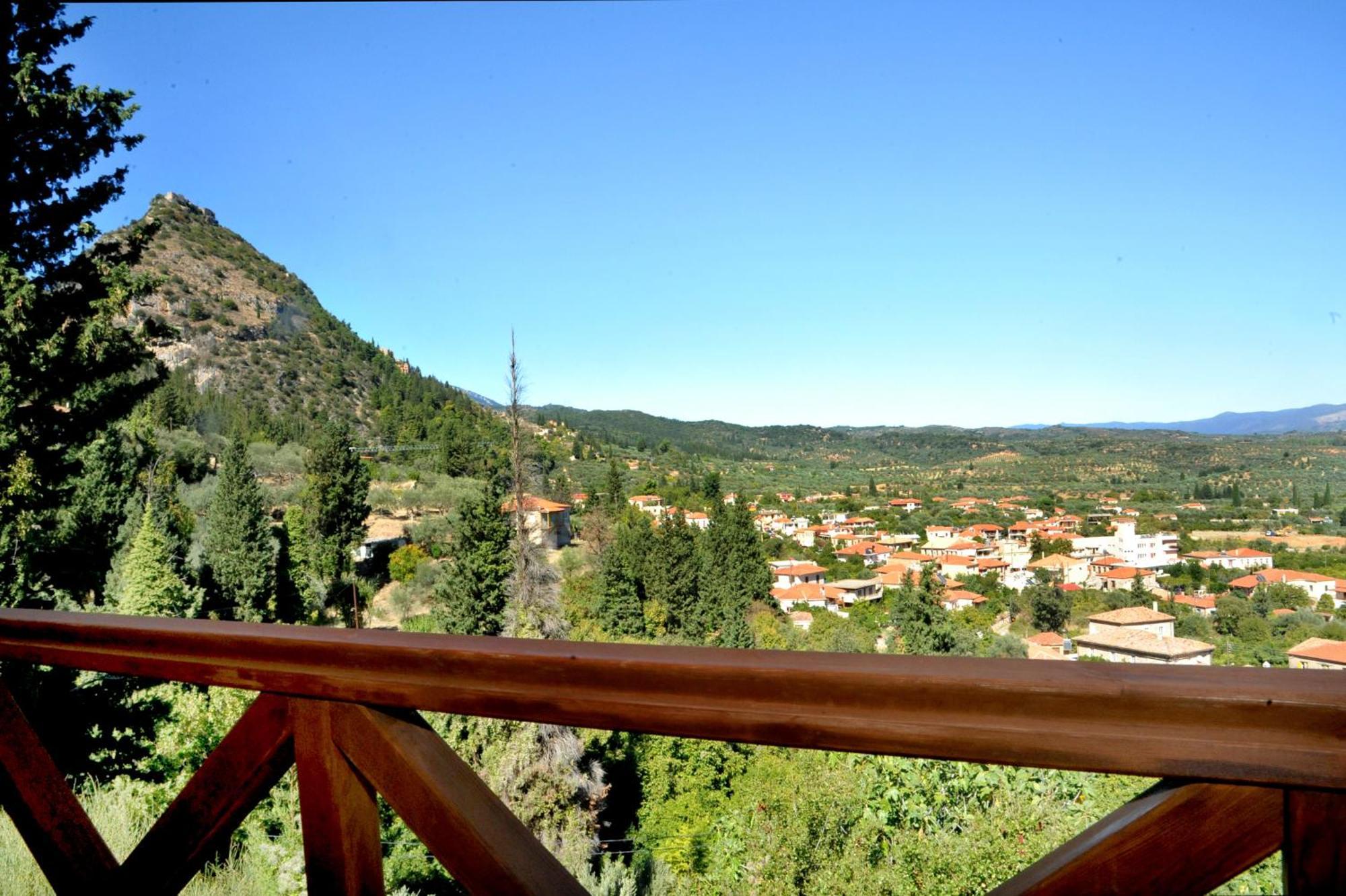Aesthetic Delight - Stone Villa In Mystras Eksteriør bilde